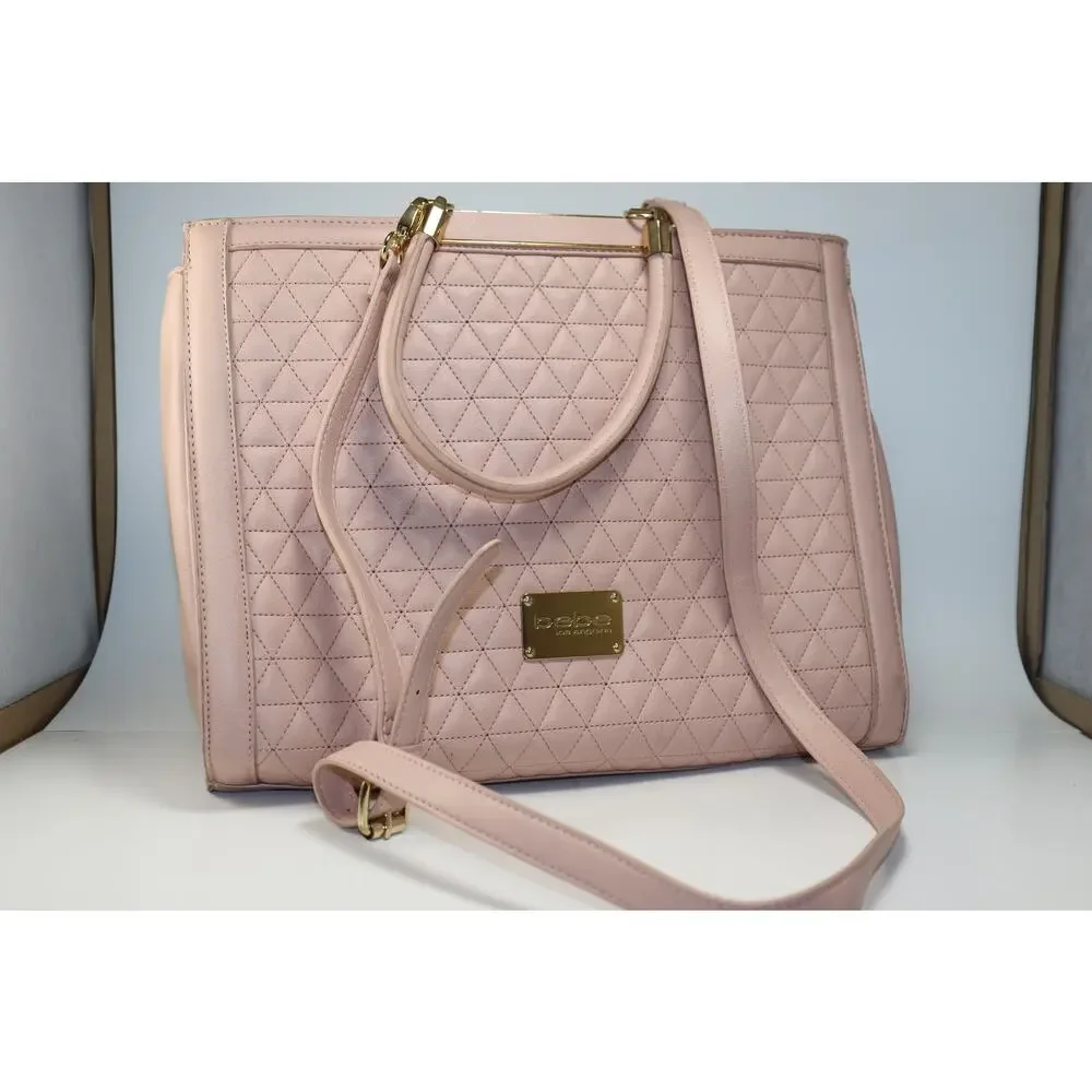 Bebe‎ Pale pink tote